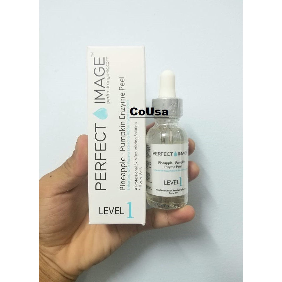Tinh Chất Thay Da Sinh Học Perfect Image Pineapple Pumpkin Enzyme Peel 30% Level 1 - 30ml