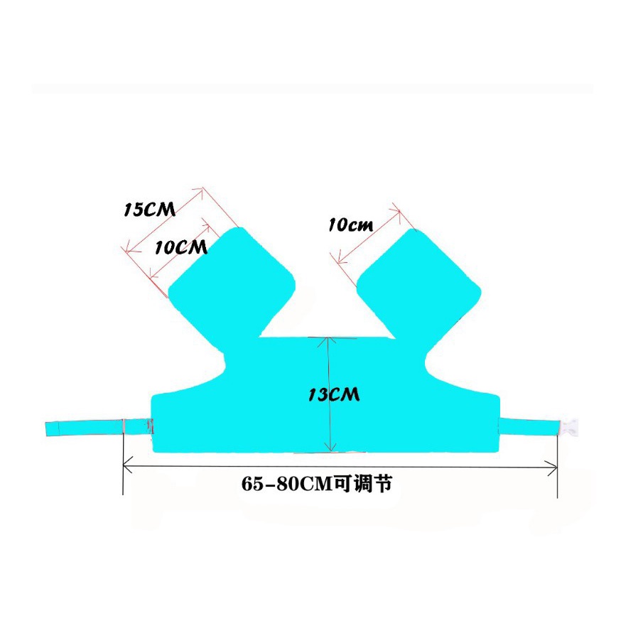 Phao tập bơi liền thân, phao tay đỡ ngực cho bé trai bé gái từ 2 đến 6 tuổi chất liệu cao cấp mềm mại
