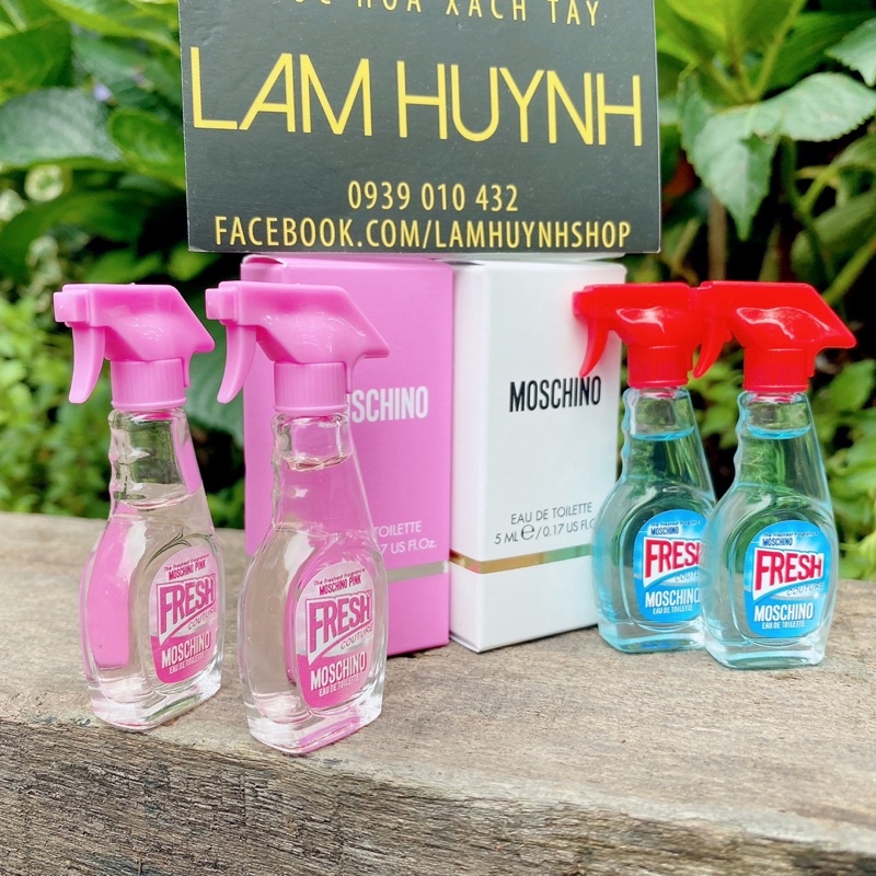 Nước hoa mini MOSCHINO FRESH PINK EDT 5ml