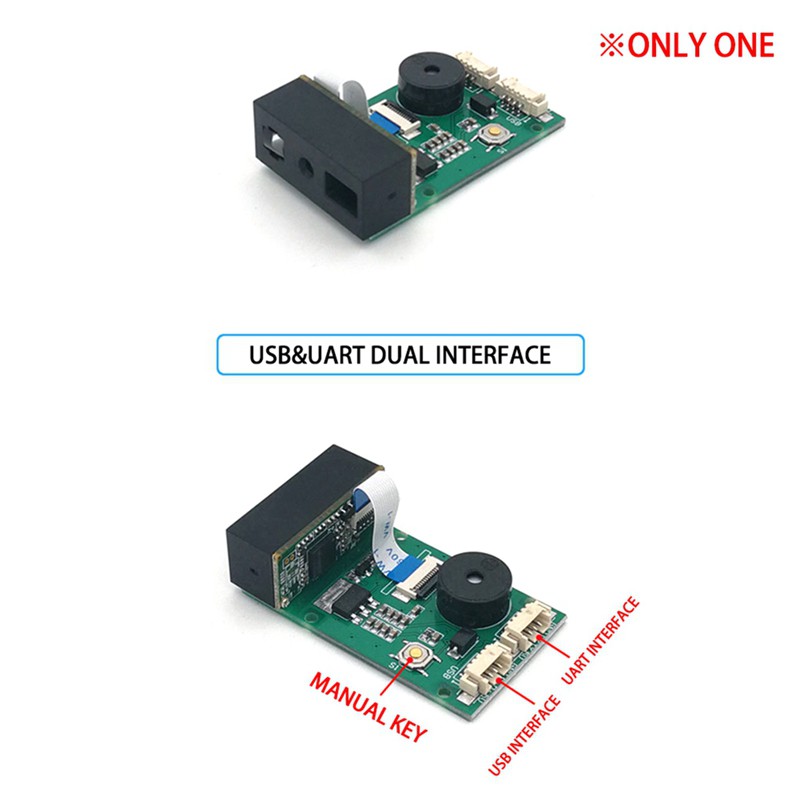 QR Máy Quét Mã Code Cho Android Gm67 1 / 2d Usb Uart Bar