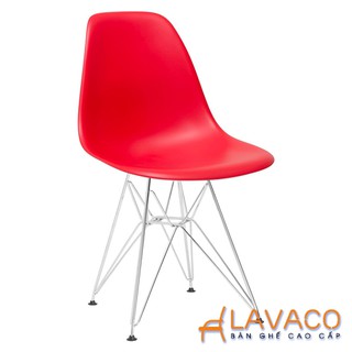 Ghế cafe Eames DSR màu đỏ- Lavaco 206R