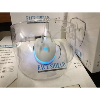 Mắt kính phòng dịch FACE SHIELD chống giọt bắn che hết khuôn mặt , bảo hộ chống bụi gió đi đường THỜI TRANG