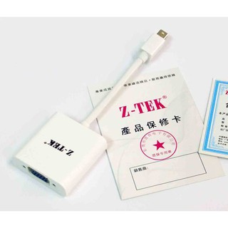CABLE MINI DISPLAYPORT SANG VGA Z-TEK ZY-038