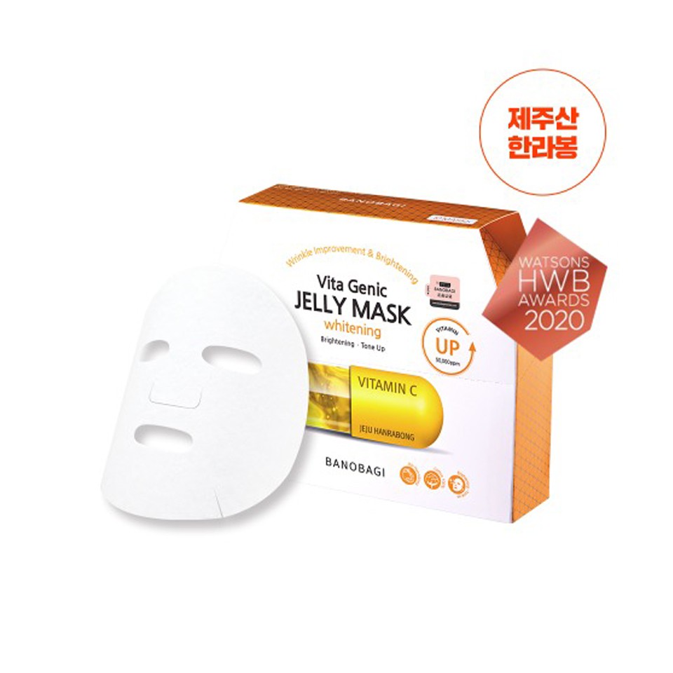 Mặt nạ dưỡng da Banobagi Vita Genic Whitening Jelly Mask 30ml, mặt nạ vitamin C