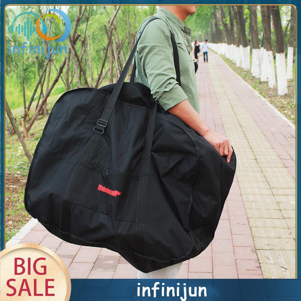 RHINOWALK 20&quot; Big Folding Bike Carrier Carry Packing Bag Foldable Bicycle Transport Bag Waterproof