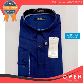 (OWEN GIẢM GIÁ ) - Áo sơ mi dài tay Owen chính hãng - AR68024D