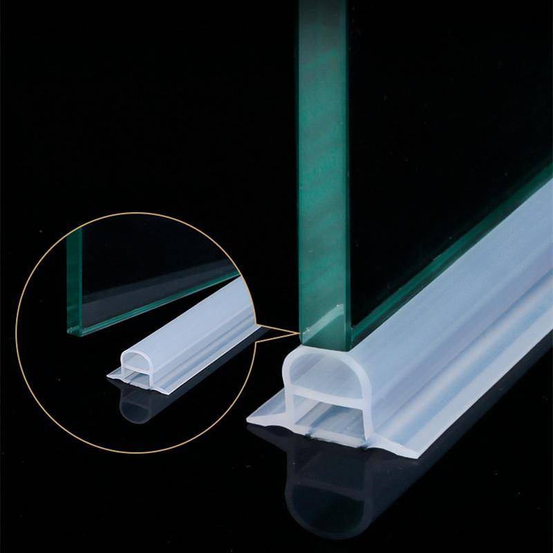 A - LIFE Dải Chặn Nước Bằng Silicon Chống Thấm Nước Hình Chữ D Cho Cửa Kính Nhà Tắm Khô Và Ướt