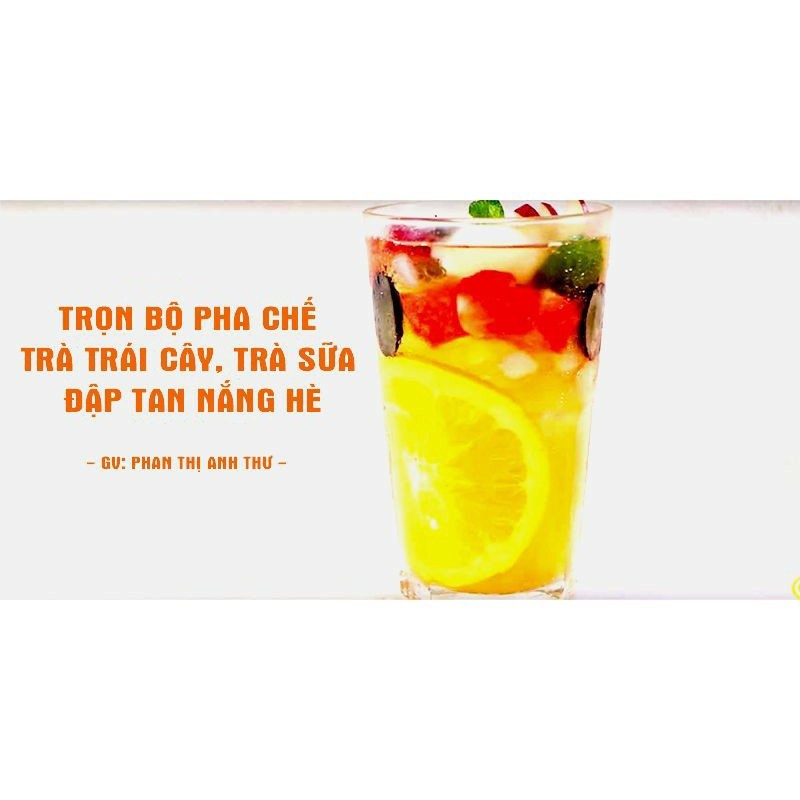 Toàn quốc  FULL khóa học Trọn bộ pha chế trà trái cây, trà sữa, đập tan nắng hè