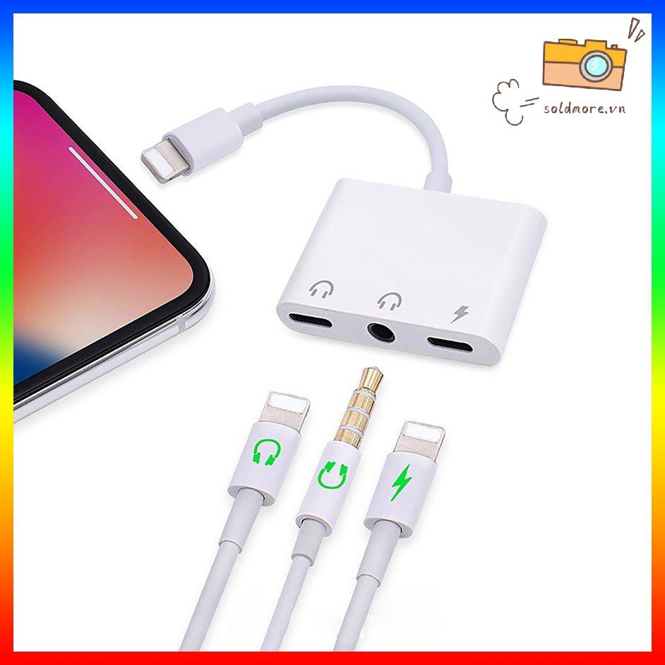 Cáp Chuyển Đổi Âm Thanh Cho Iphone7 / 8 / X