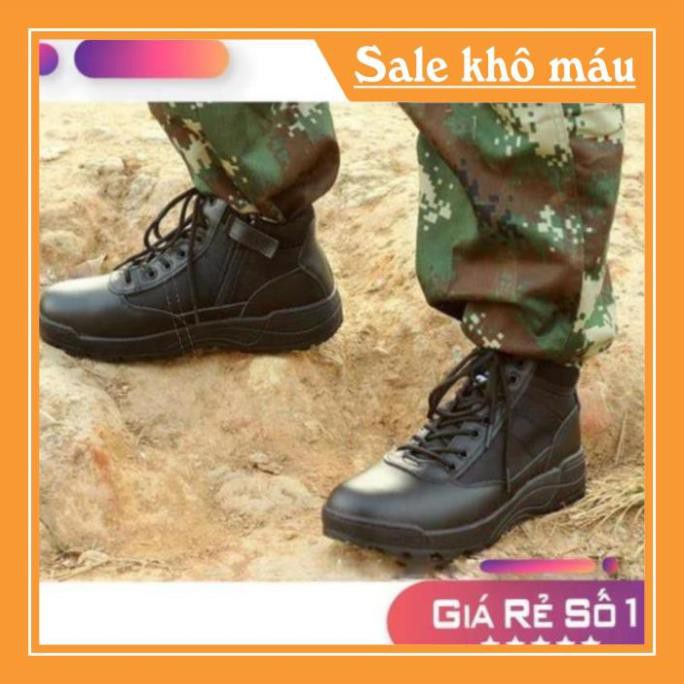 [Sale 3/3] Giầy Đặc Nhiệm Swat - Giầy Lính Đi Phượt (Cổ Thấp) Sale 11