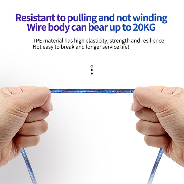 [NC] Dây Cáp nâng cấp tai nghe KZ OCC Đồng mạ Bạc 498 Core | 4N | Transparent Blue Silver 498- Core