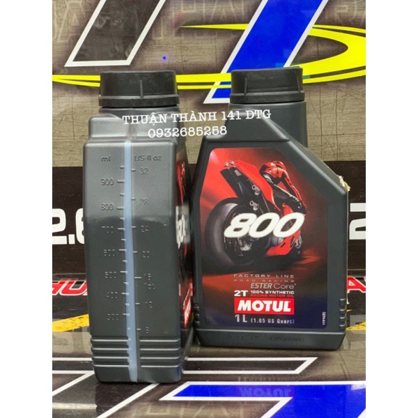 Nhớt pha 2 thì Motul 800 Yaz / Sport