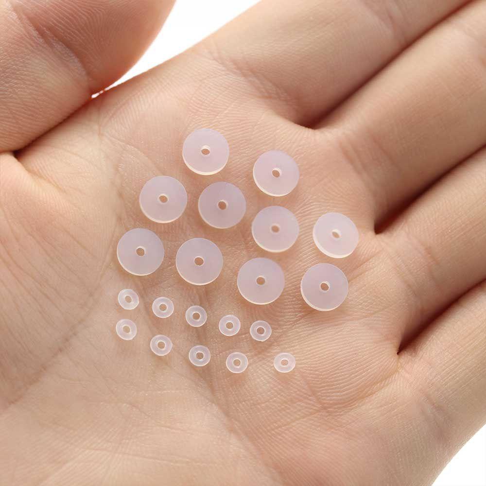 Vòng Đệm Silicon Mềm Chống Chảy Xỏ Khuyên Tai / Mũi / Sụn Tai Chống Chảy Xệ