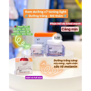 KEM V7 MINI MẪU MỚI NHẤT toning light