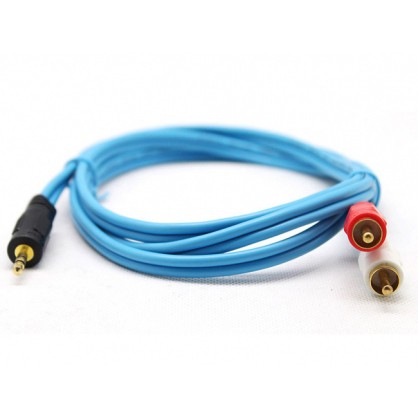 Cáp Audio 1.5m Dtech 1 ra 2 DT-6211