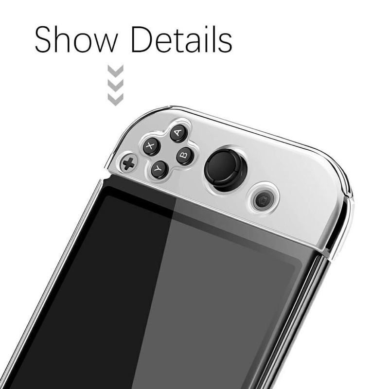 Case ốp Nintendo Switch Oled trong suốt vỏ bọc trong suốt nintendo switch oled