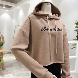 Áo hoodie croptop