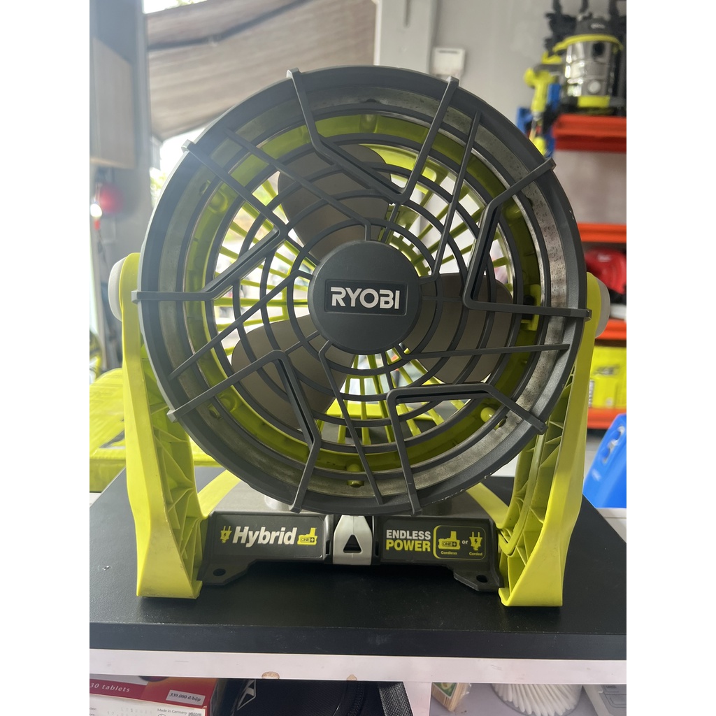 Thân máy quạt pin ryobi 18v R18HF-0. 95% BẢO HÀNH 3 THÁNG