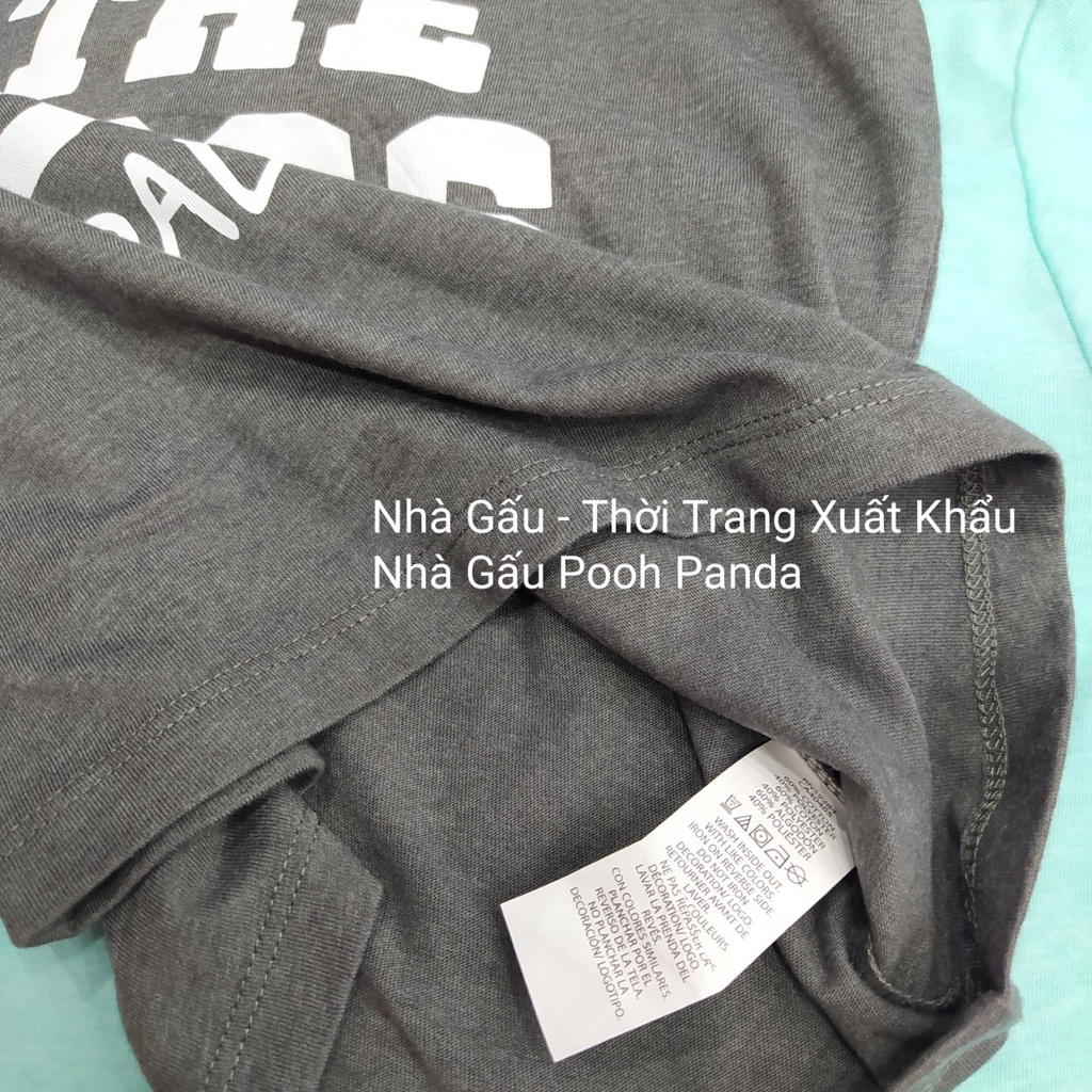 Áo thun tay ngắn bé trai 1-5 tuổi hàng xuất khẩu