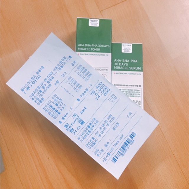 Toner AHA-BHA-PHA 30 days miracle