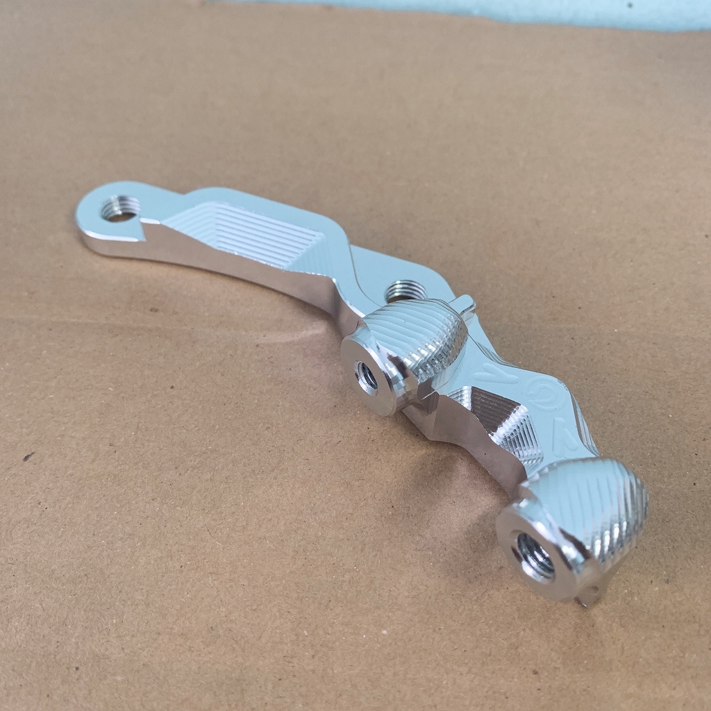 PÁT CNC - Pát Lỗ Trụ 6-8, Pát Trước xe Exciter 150 Ex150 gắn Heo Dầu Nissin 4piston đối xứng, đi đĩa ZIN size 245mm