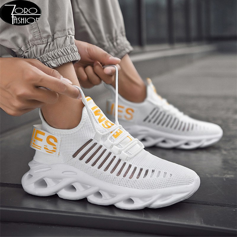 Giày Thể thao nam, Sneaker 2020 đế lỗ mua đông 2020 Trend mới nhất đế chân không 5D -A09T030