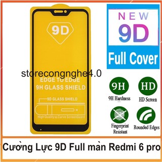 XIAOMI REDMI 6 PRO/NOTE 6 PRO_Kính Cường Lực 9D Full màn Hình