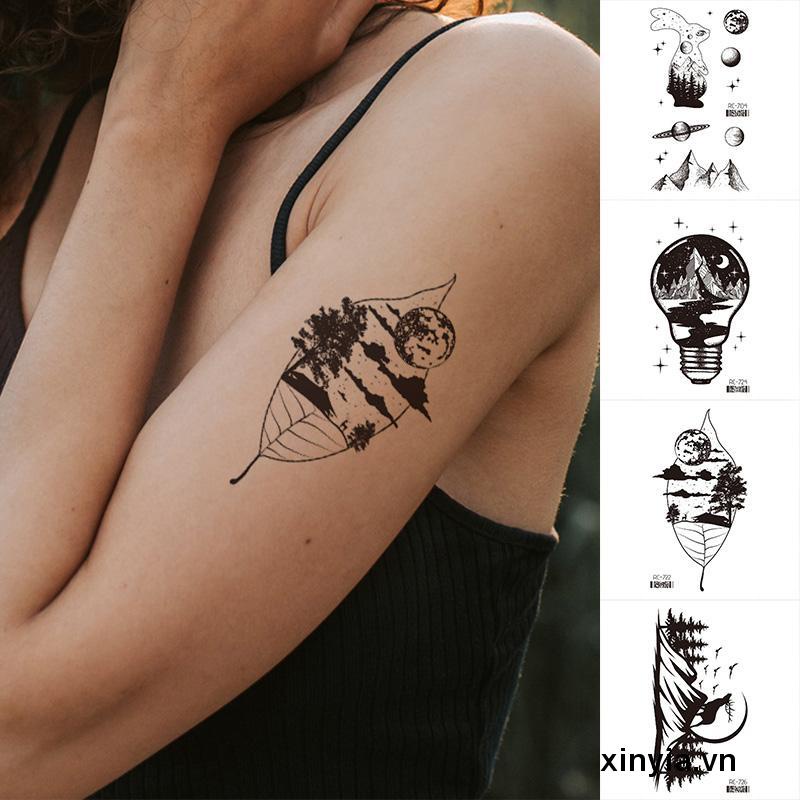 Hình Xăm Dán Thời Trang Cá Tính Chống Thấm Nước