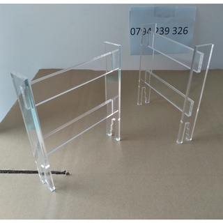 Gía gác đèn mica cho hồ cá - 1 cặp