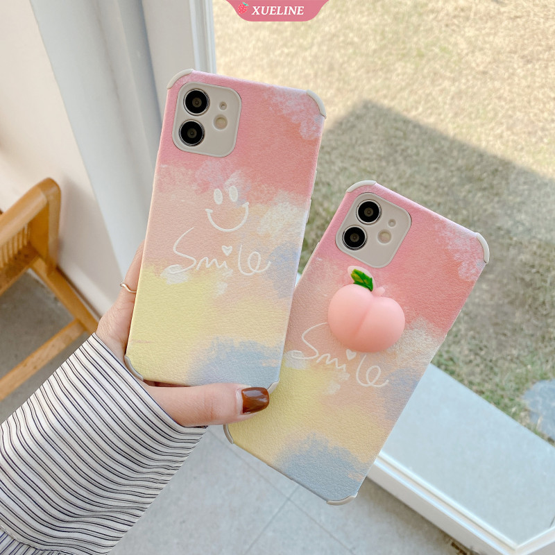 Ốp Lưng Silicone Mềm In Hình Quả Đào 3d Cho Xiaomi Redmi Note7Pro / Note8Pro / Note9 Pro / 10x 5g / K20 Pro / K30 Pro