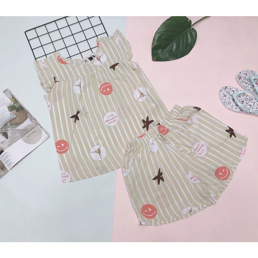 Bộ đùi cánh tiên chất tole lanh hàng VNXK