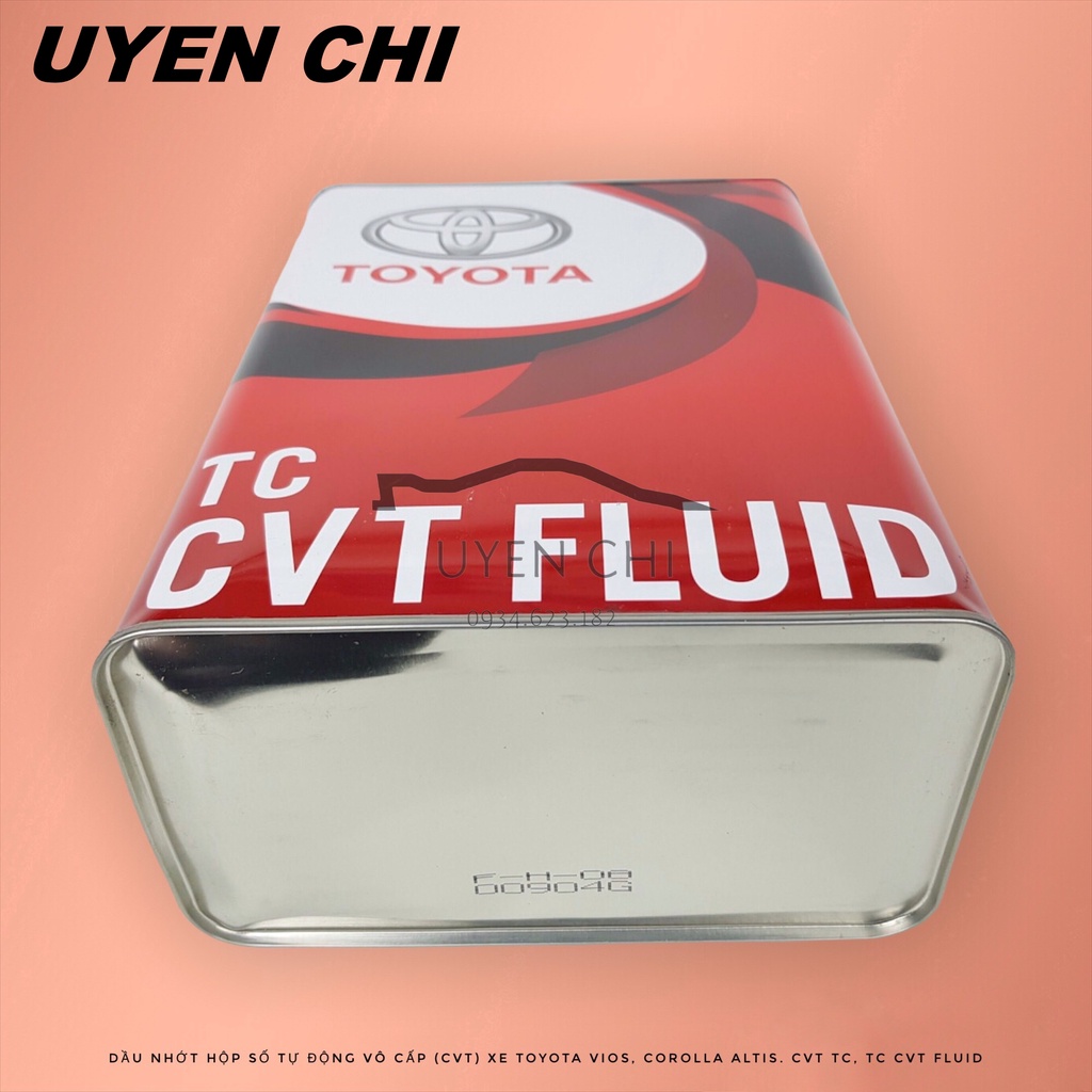 Dầu nhớt hộp số tự động vô cấp (CVT) xe Toyota Vios, Corolla Altis. CVT ...
