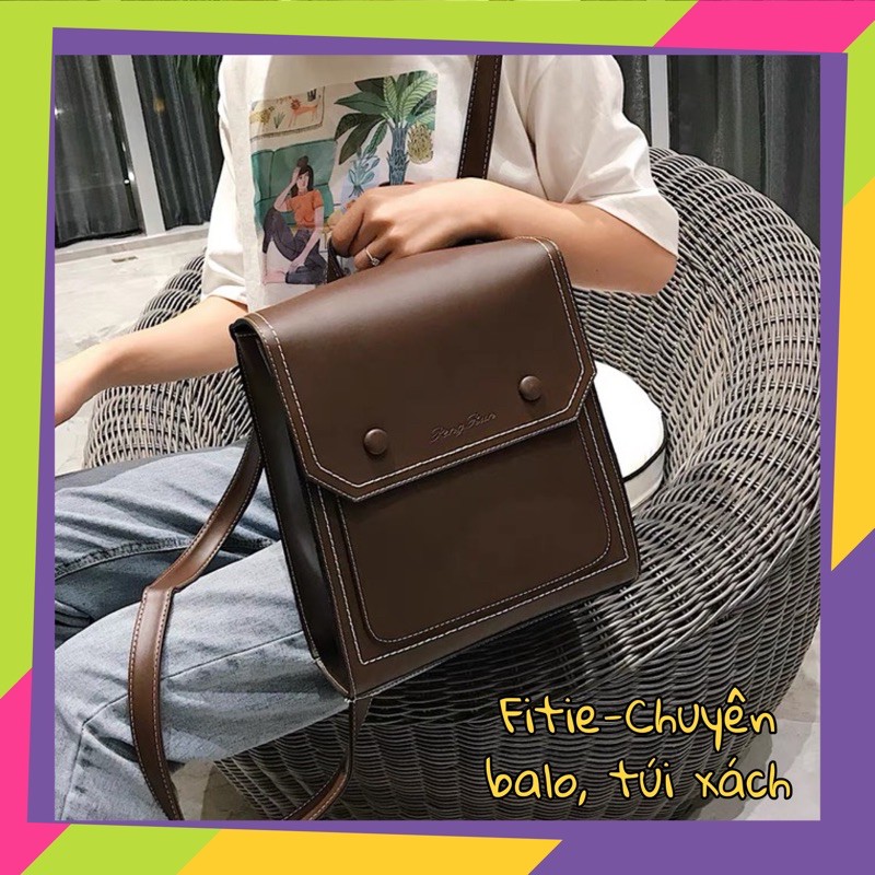 BALO DA❤️FREESHIP❤️Balo Da Nữ Đẹp Đi Học Mini Cao Cấp Thời Trang VINTAGE Giá Rẻ