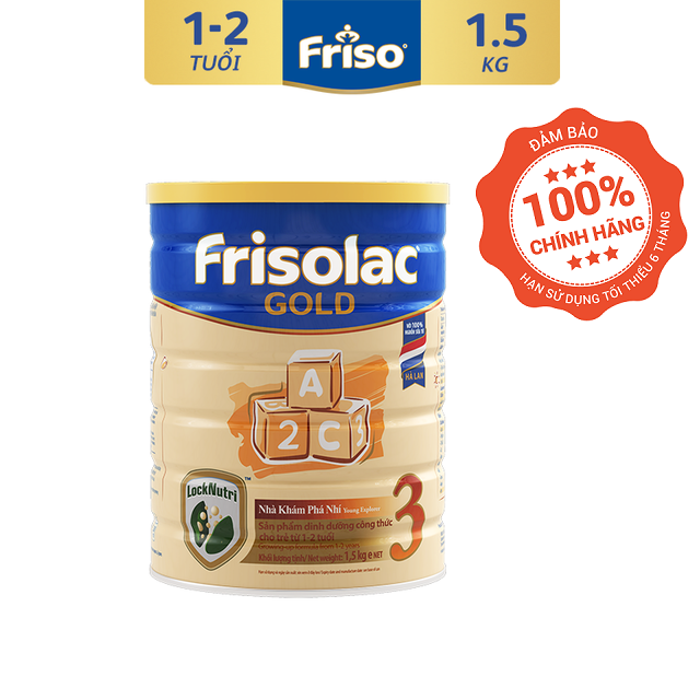 Sữa Bột Frisolac Gold 3 1500g