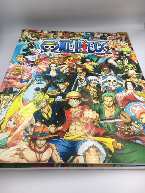 Độc Quyền Phản Quang 7 Màu] Bìa Album sưu tập thẻ bài One Piece 9 ngăn