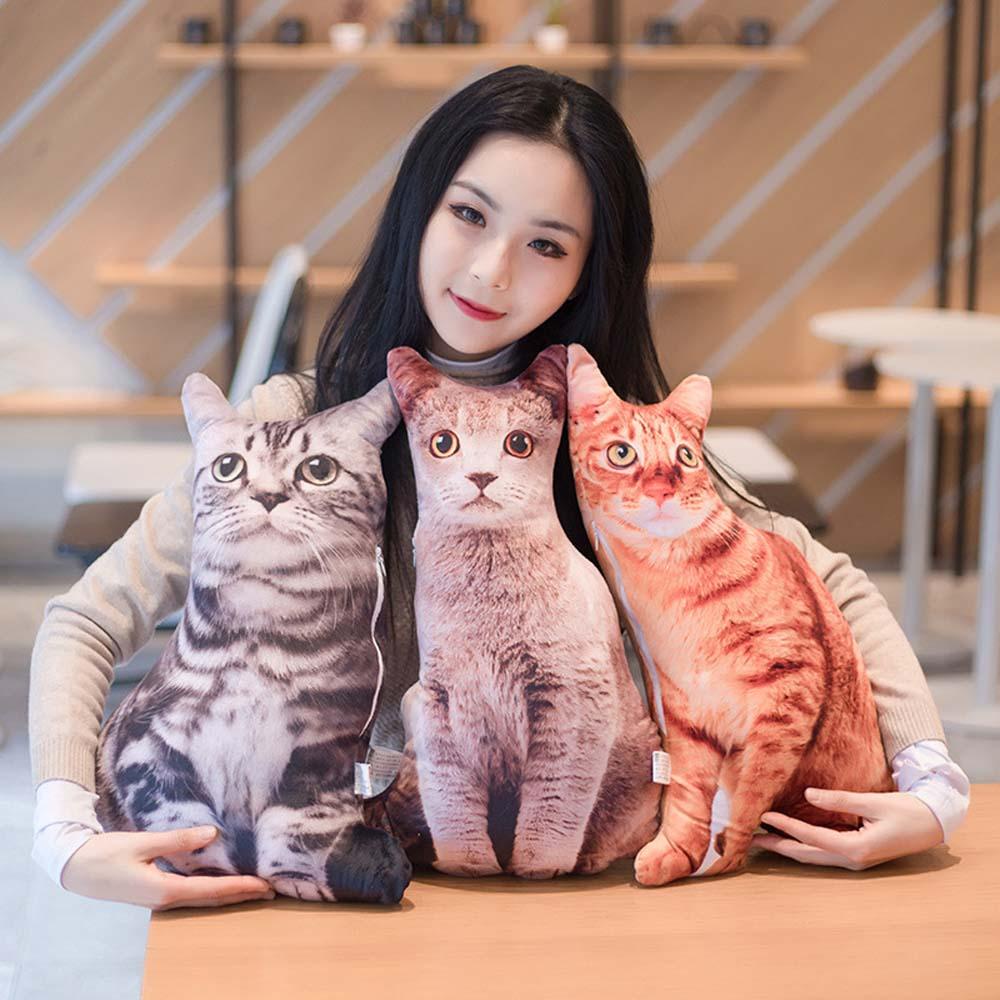 Gối Ngủ Hình Mèo Dễ Thương Dùng Trang Trí Nhà Cửa
