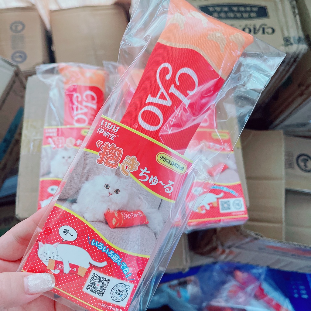 [Mã PET50K giảm Giảm 10% - Tối đa 50K đơn từ 250K] Gối nhồi bông Catnip dành cho Mèo
