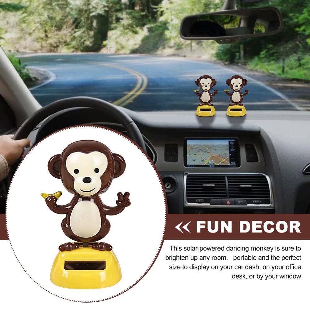 Mô Hình Khỉ Nhảy Múa VANES1 Dùng Trang Trí Xe Hơi