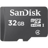 Thẻ nhớ MicroSDHC Sandisk 32GB Class 4 + Tặng 01 đầu đọc thẻ all-in-one 1000000626+1000000513