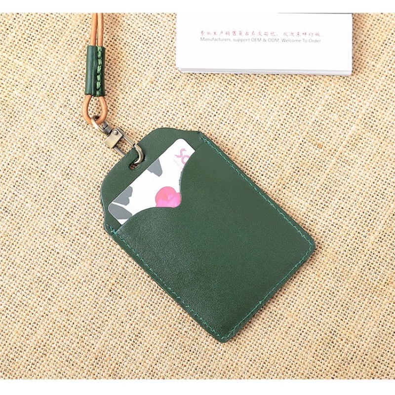 Dây Đeo Thẻ Da Bò Siêu Phẩm Hàng Thủ Công!