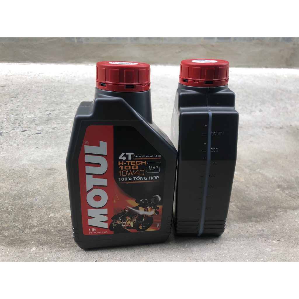 combo 2 chai motul htech 1 lít