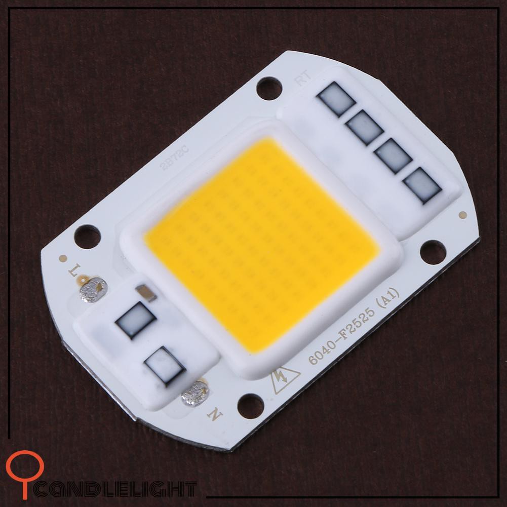 Chip Đèn Led Diode Chiếu Công Suất Cao 50w Ac 220v Cob Tiện Dụng