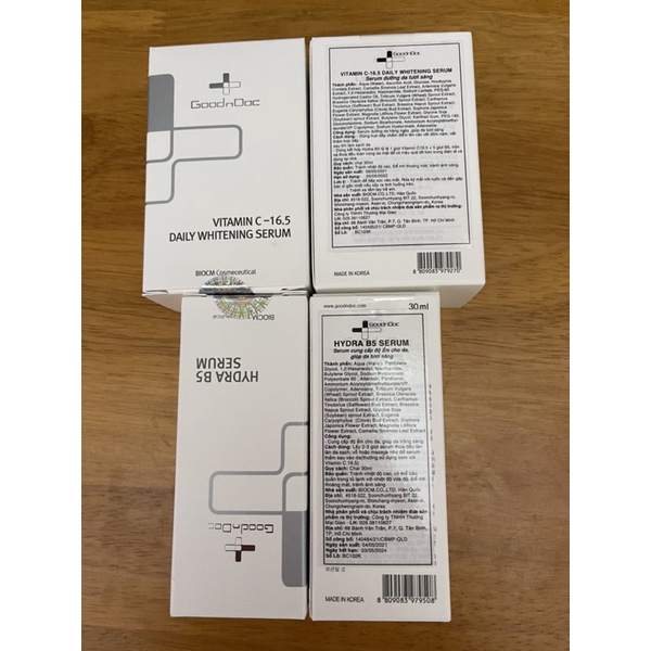 [LƯU MÃ GIẢM 100K] Serum B5 Phục hồi cấp ẩm GOODNDOC | BigBuy360 - bigbuy360.vn