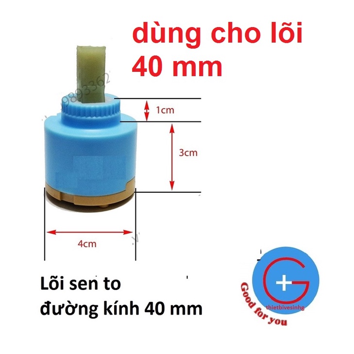 Ốc Đồng Giữ lõi Sen Vòi Tắm, Vòi Lavabo