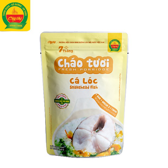 Combo 7 Gói Cháo Tươi Dinh Dưỡng Cây Thị