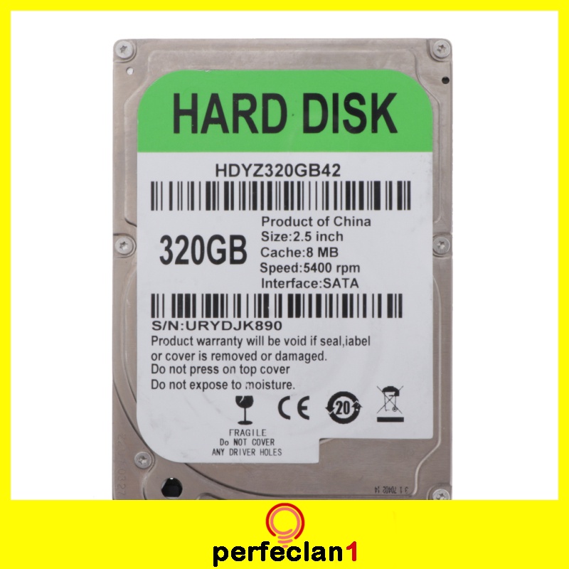 Ổ Cứng Laptop Universla1 2.5 Inch 320gb Sata 2 8m 5400rpm