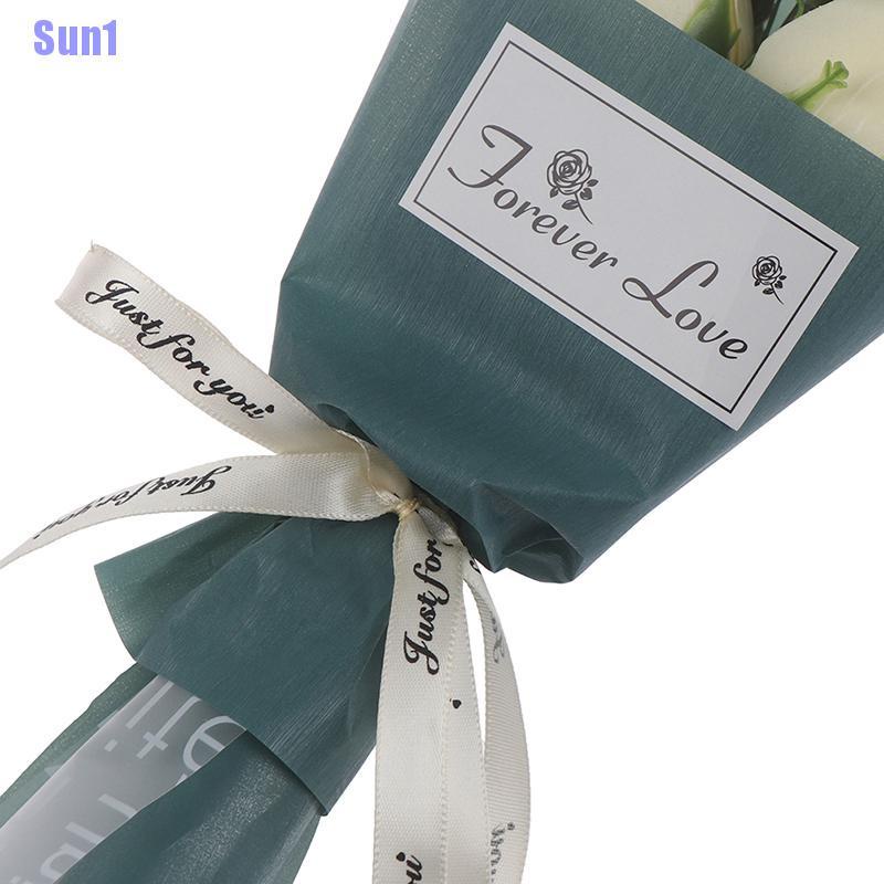Bó 3 bông hoa hồng xà phòng xinh xắn làm quà tặng ngày của mẹ