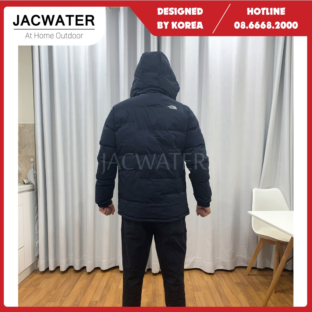 Áo parka lông vũ dáng dài, vải GORE-TEX chống nước giữ nhiệt thời trang Jacwater V720