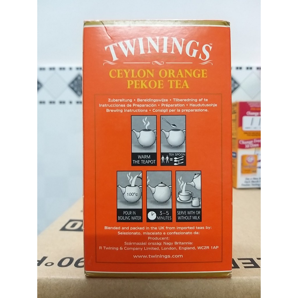 TRÀ TWINING ORANGE PEKOE TEA 125g
