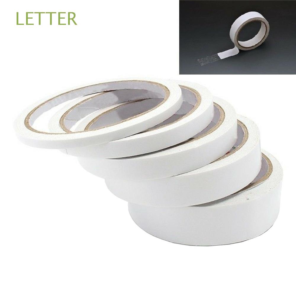 Cuộn băng keo 2 mặt 8/16m siêu dính hỗ trợ làm đồ thủ công